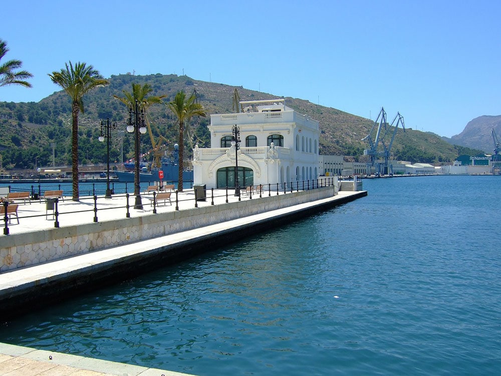 port in murcia, spain
