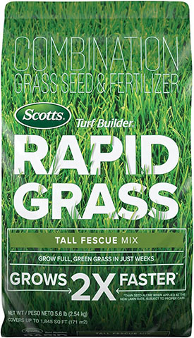 Scotts Turf Builder Rapid Grass Tall Fescue Mix
