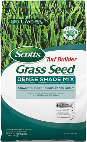 Scotts Turf Builder Grass Seed Dense Shade Mix for Tall Fescue Lawns