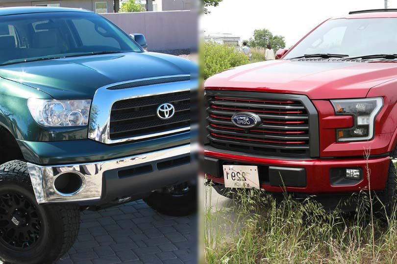 toyota tundra vs for F150
