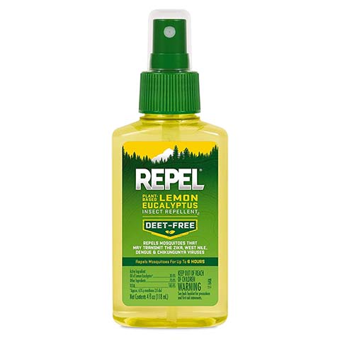 Repel 94109 HG-94109 Lemon Eucalyptus Natural Insect, 4-Ounce Pump Spray