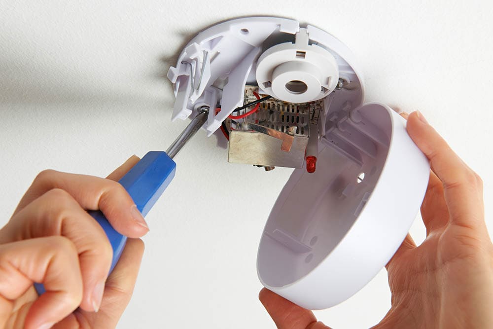 fixing Smoke Detector