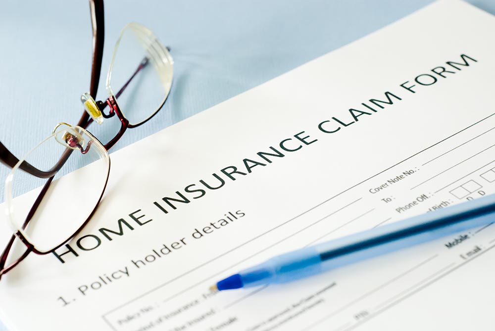 home insurance claim form