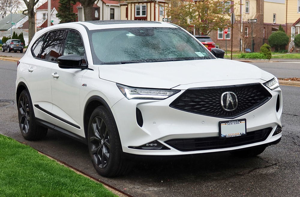 2022 Acura MDX A-Spec, front