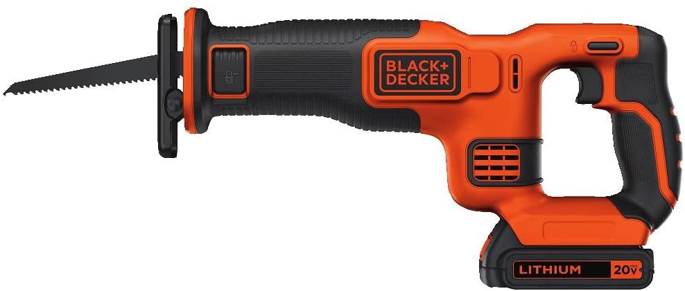 BLACK+DECKER BDCR20C 20V MAX Reciprocating Saw with Battery and Charger
