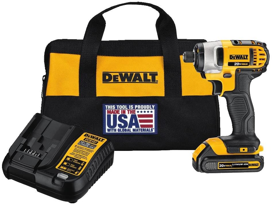DEWALT 20V MAX Impact Driver Kit