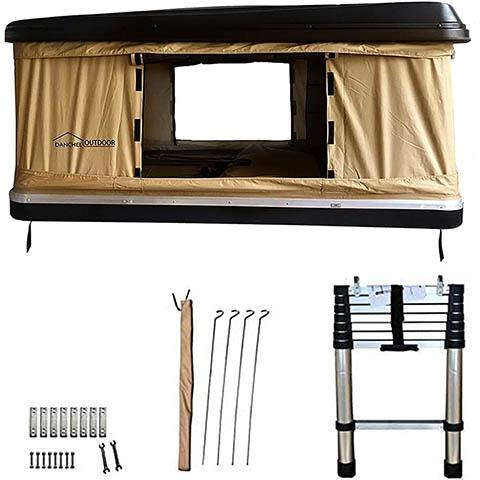 Danchel Outdoor Rooftop Hardshell Rooftop Tent