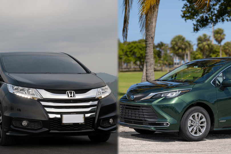 Honda Odyssey vs Toyota Sienna