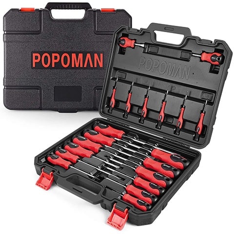 POPOMAN MTH300 Magnetic Screwdriver Tool Set