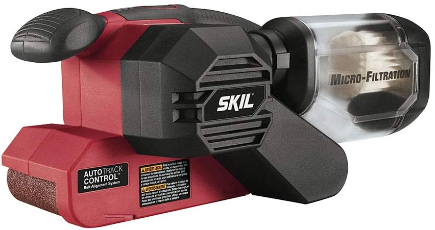 SKIL 7510-01 Sandcat 6 Amp 3-Inch x 18-Inch Belt Sander with Pressure Control