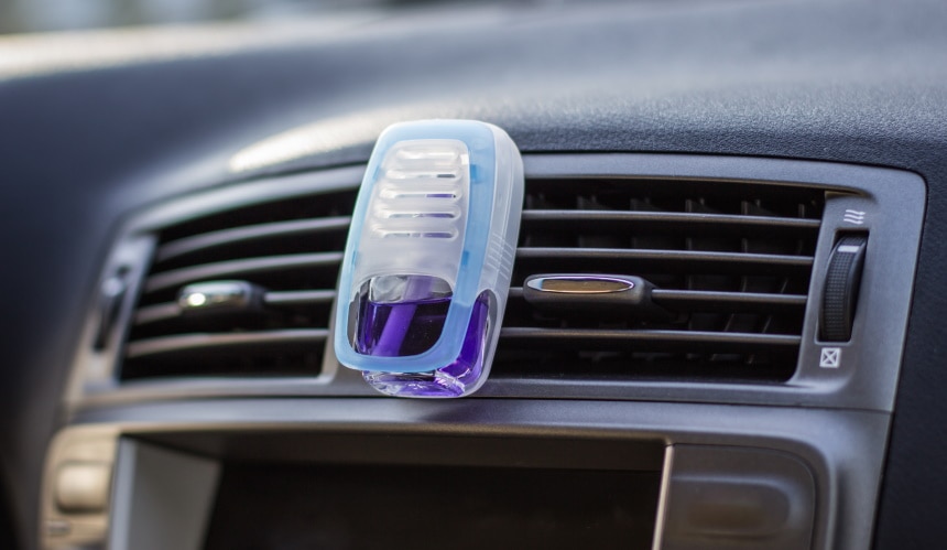 air freshner in car vent