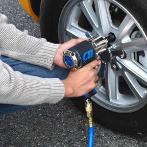 a pneumatic impact-wrench