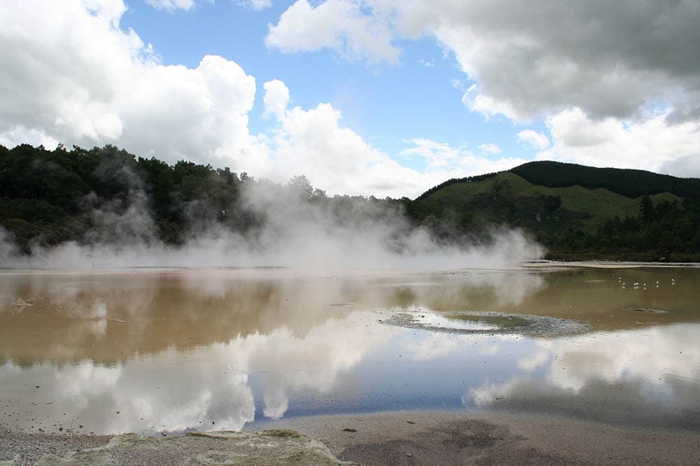 geothermal place in Rotorua New Zealand