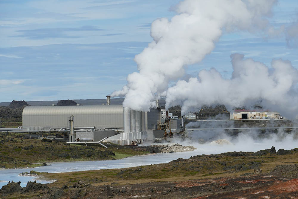 geothermal power plant in Iceland