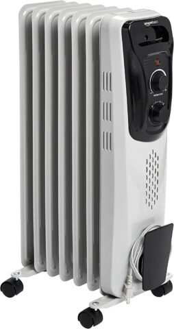 Amazon Basics Indoor Portable Radiator Heater