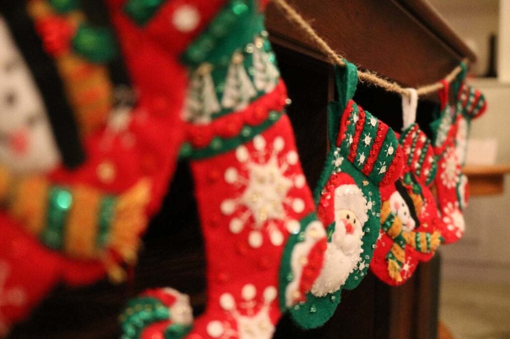 Stockings hanging